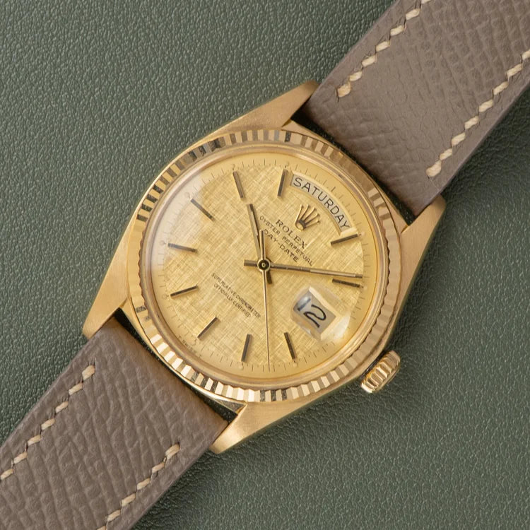 Rolex Day-Date 1803 Linen Dial (1972)
