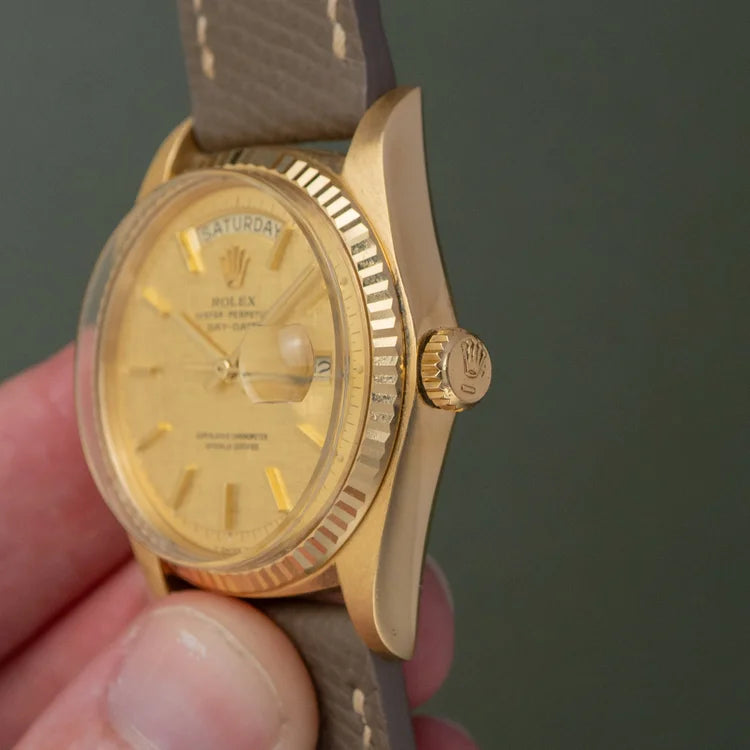 Rolex Day-Date 1803 Linen Dial (1972)