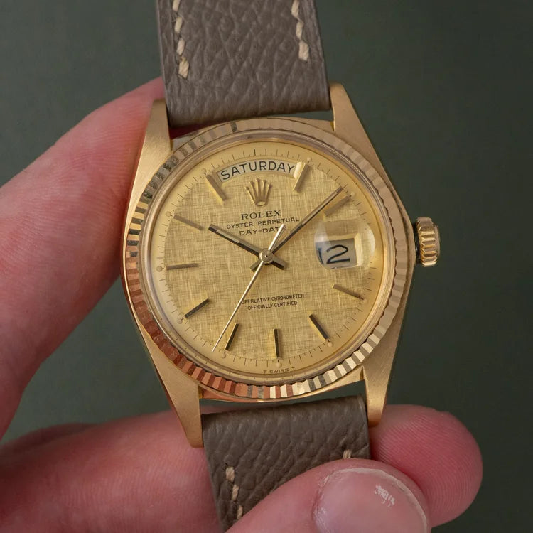 Rolex Day-Date 1803 Linen Dial (1972)