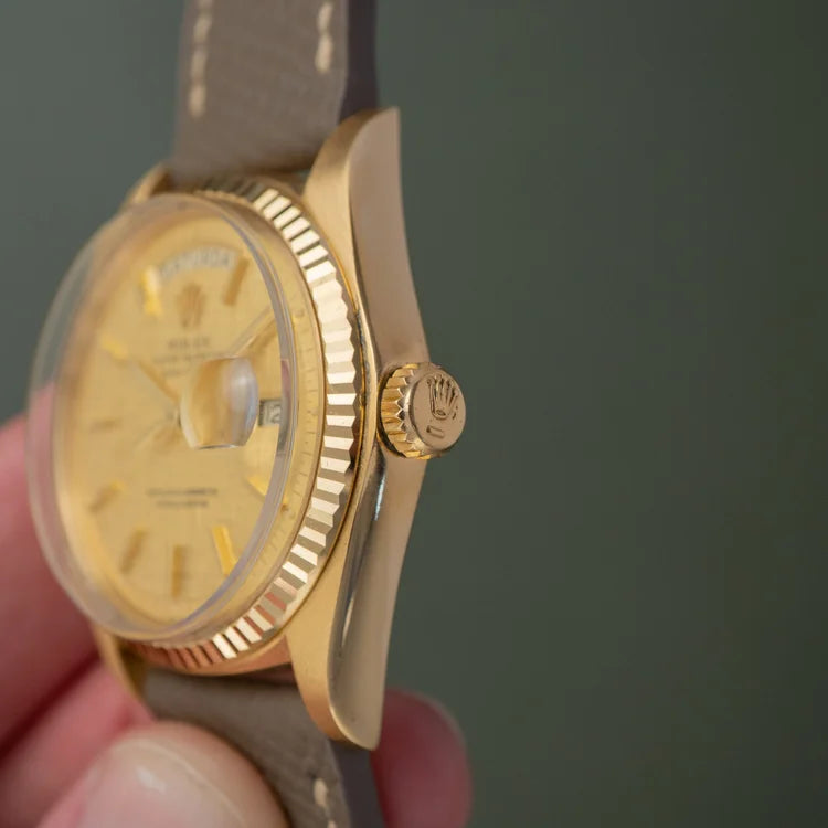 Rolex Day-Date 1803 Linen Dial (1972)