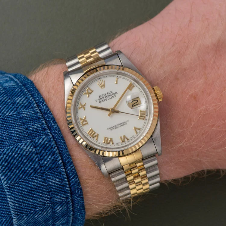 Rolex Datejust 16233 White Roman (1991)