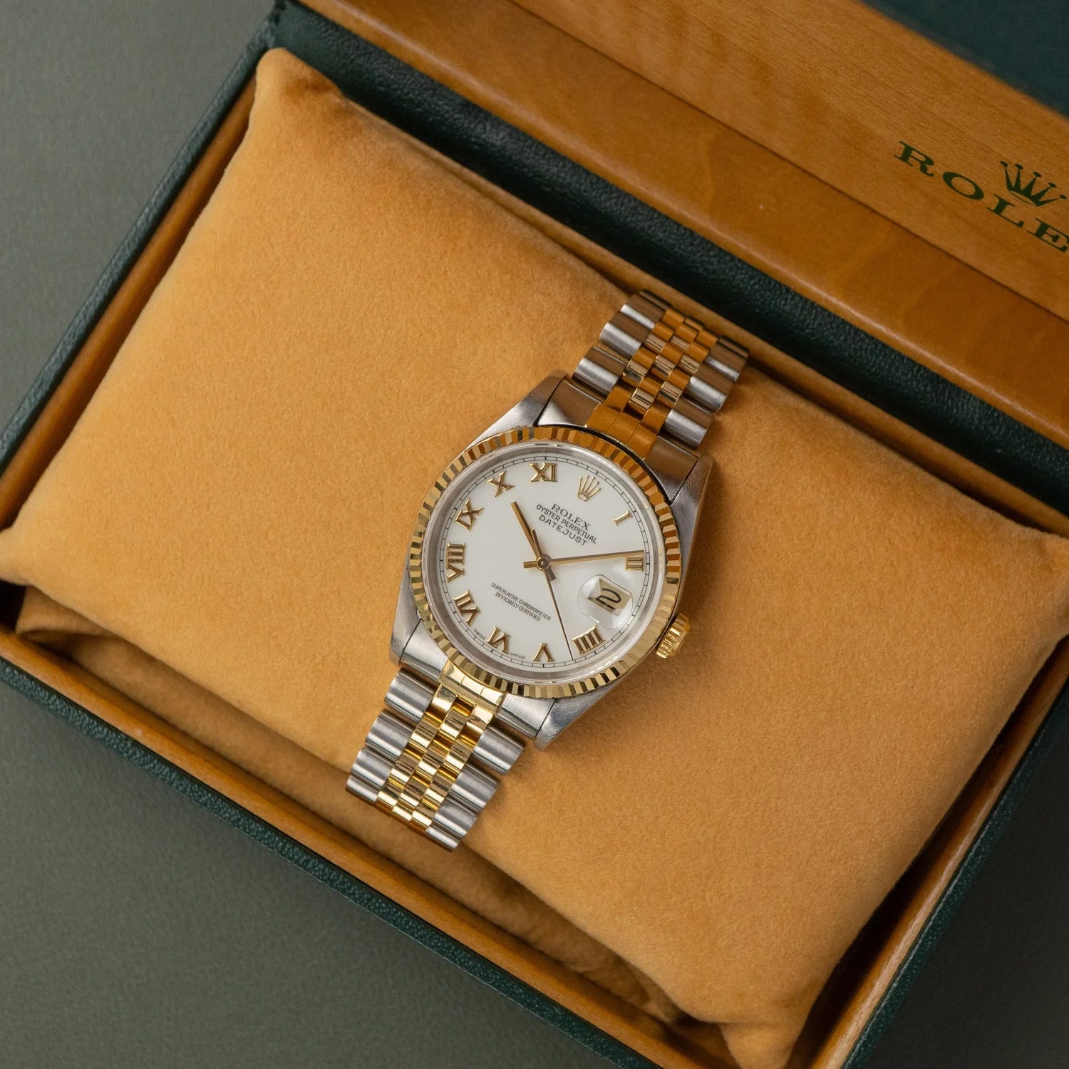 Rolex Datejust 16233 White Roman (1991)