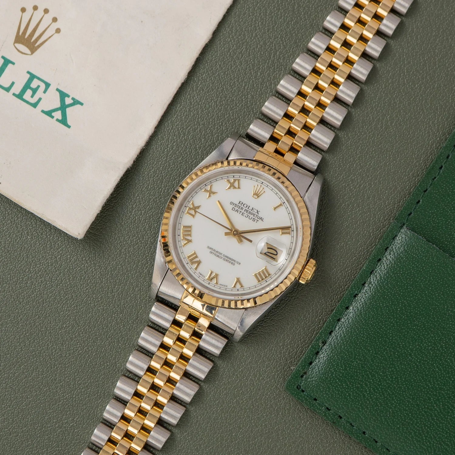 Rolex Datejust 16233 White Roman (1991)