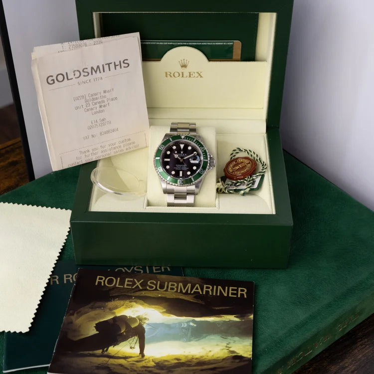 Rolex Submariner 'Kermit' 16610LV (2009)