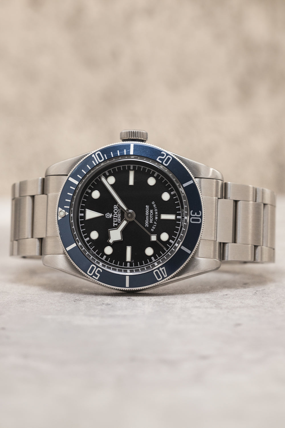 Tudor Black Bay ETA Blue 'Smiley' (2015)